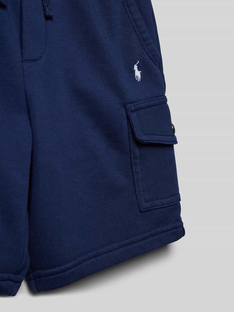 Polo Ralph Lauren Kids Sweatshorts met labelstitching