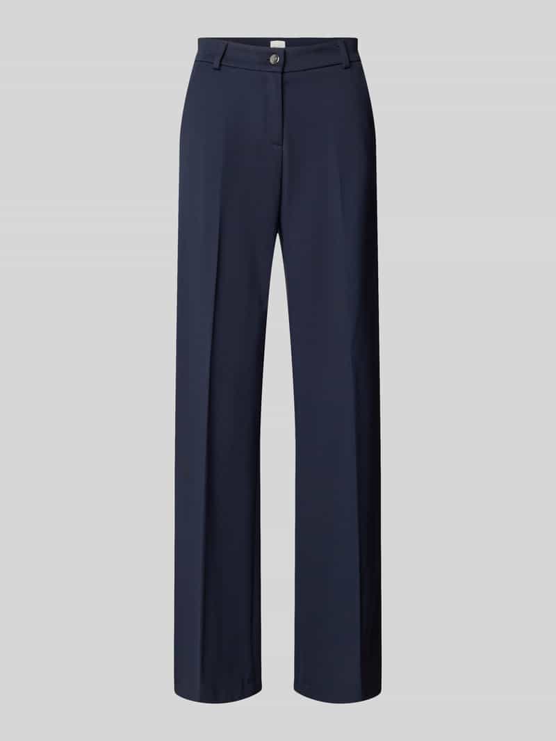 BRAX Regular fit stoffen broek met persplooi model 'Maine'