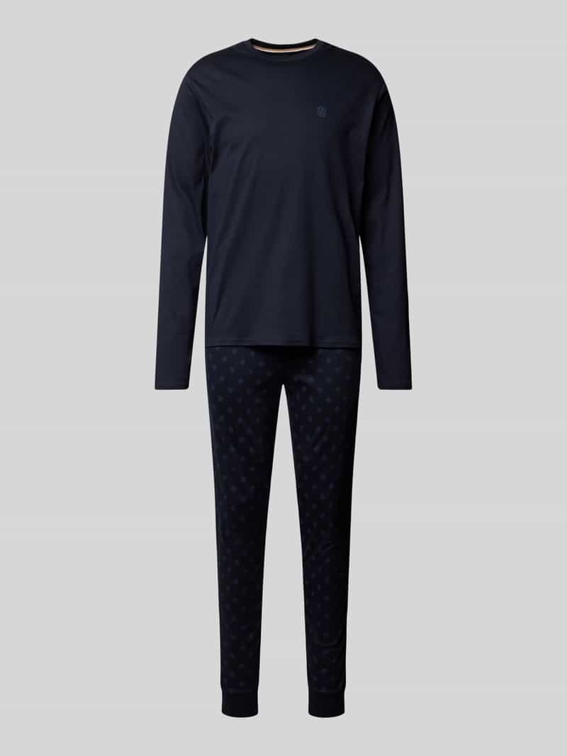 Boss Pyjama met logoprint
