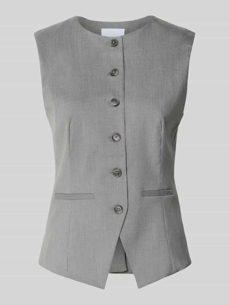 Samsøe Gilet met knoopsluiting model 'SARUMA'