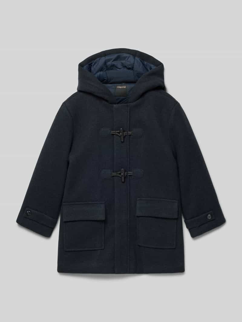 Mayoral Winterjack met capuchon en klepzakken