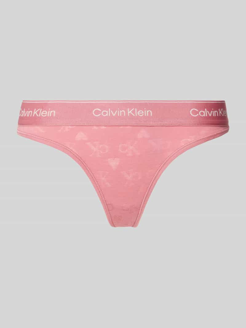 Calvin Klein Underwear String met elastische band met logo