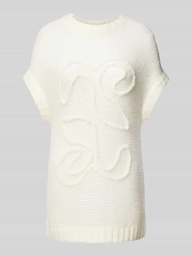 My Essential Wardrobe Gebreide pullover met kapmouwen model 'Lingo'
