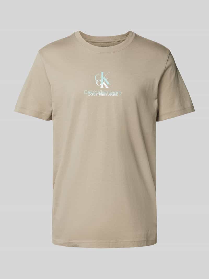 Calvin Klein Jeans T-shirt met labelprint