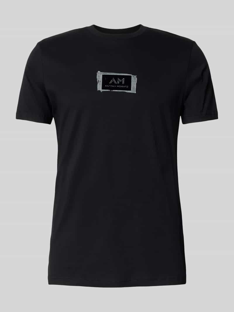 Antony Morato T-shirt met labelprint