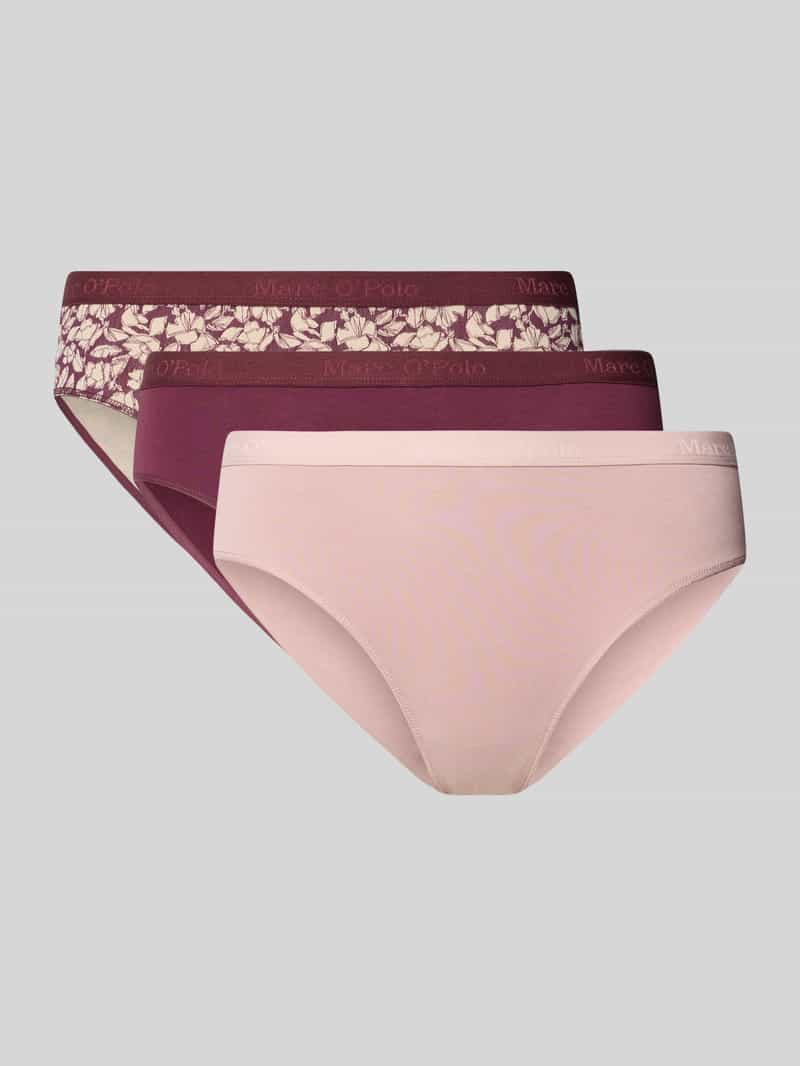 Marc O'Polo Slip van katoenmix in een set van 3 stuks