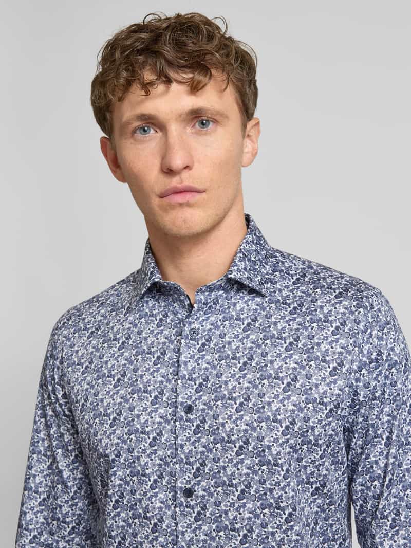 Matinique Regular fit vrijetijdsoverhemd met kentkraag model 'Trostol'