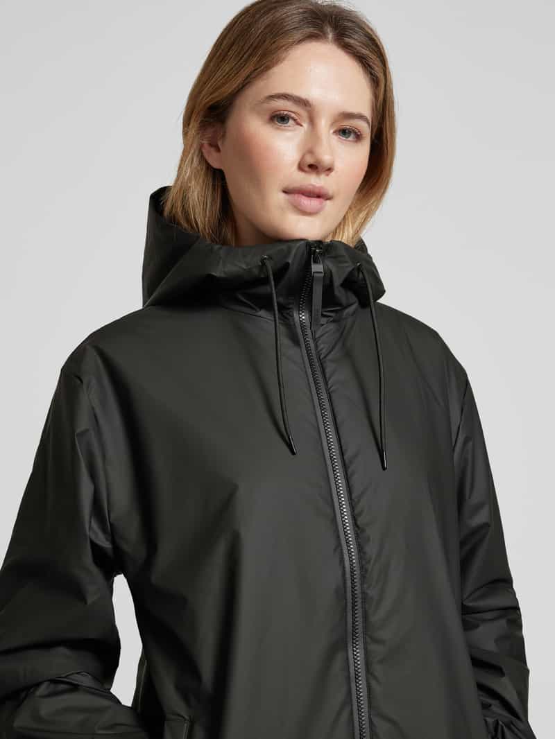 Rains Lange jas met capuchon model 'Lohja'