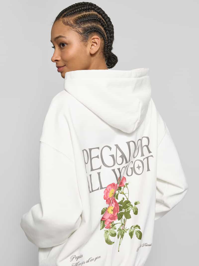 Pegador Oversized hoodie met labelprint model 'BEALI'