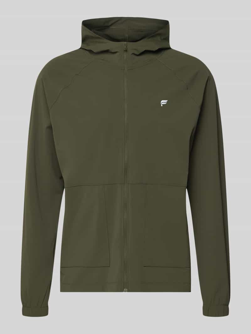 Fabletics Regular Fit Jacke mit Kapuze Modell 'The One' in Oliv, Größe XL 2072255XL