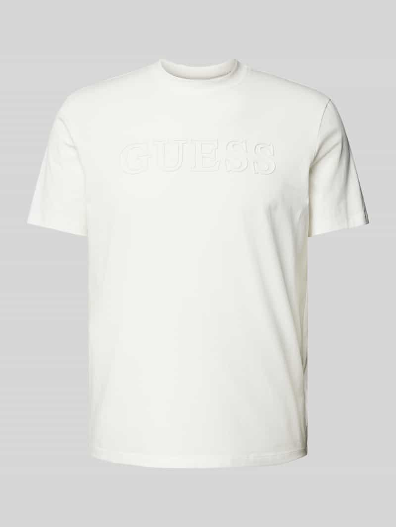 Guess Activewear T-shirt met labelprint, model 'ALPHY'