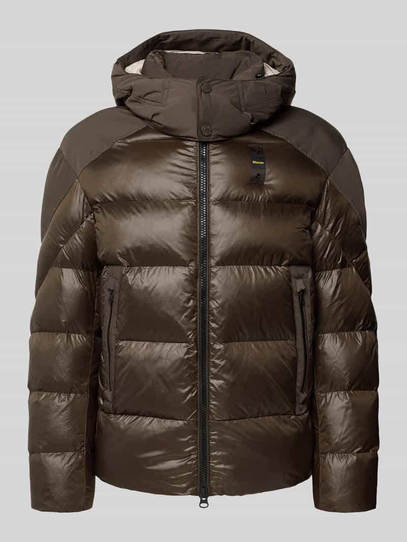 Blauer USA Gewatteerd jack met tweewegritssluiting model 'KIERNAN'