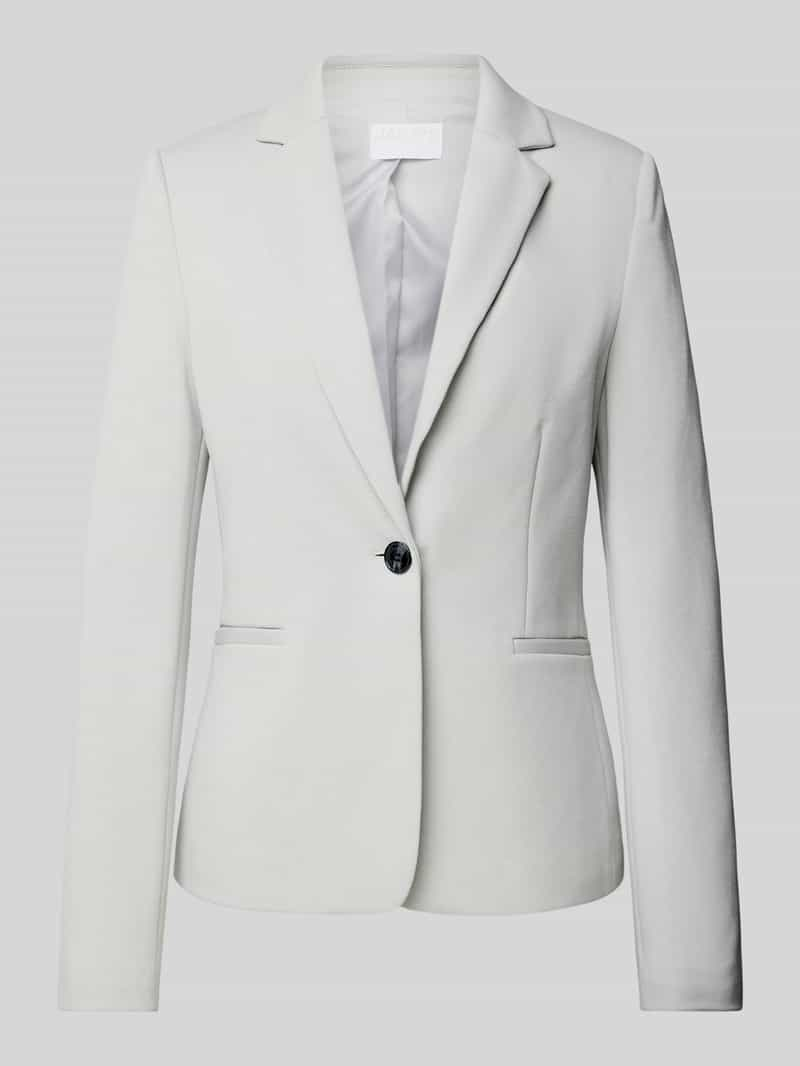 Jake*s Collection Slim fit blazer met paspelzakken