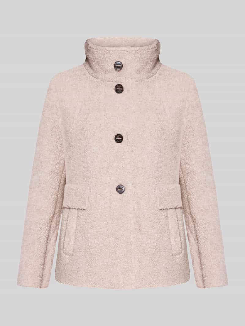 Regular fit teddyjack van wolmix