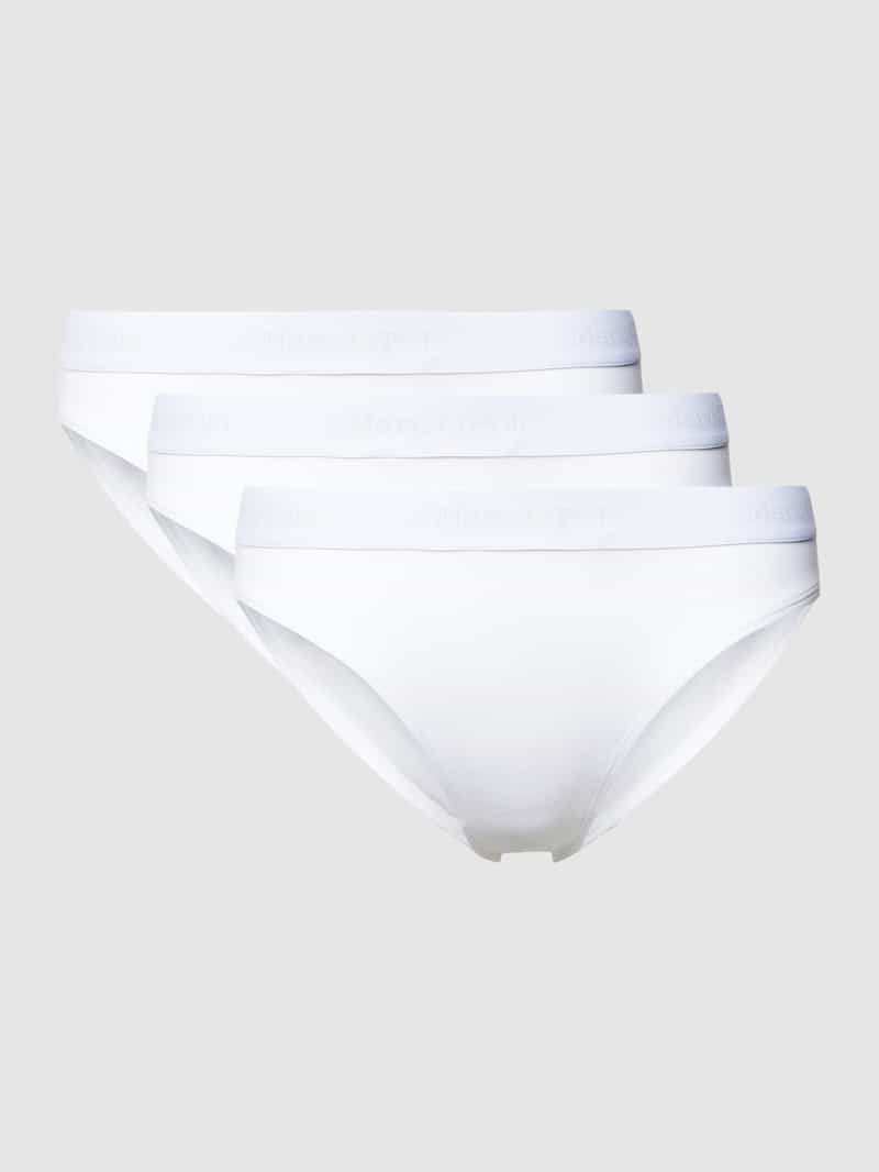 Marc O'Polo Slip met discreet logo-detail (set, 3 stuks)