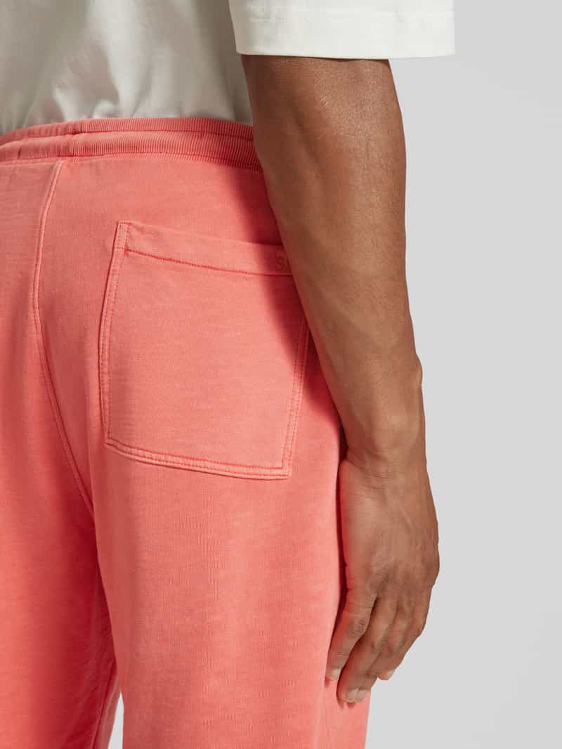 s.Oliver RED LABEL Regular fit bermuda in gemêleerde look