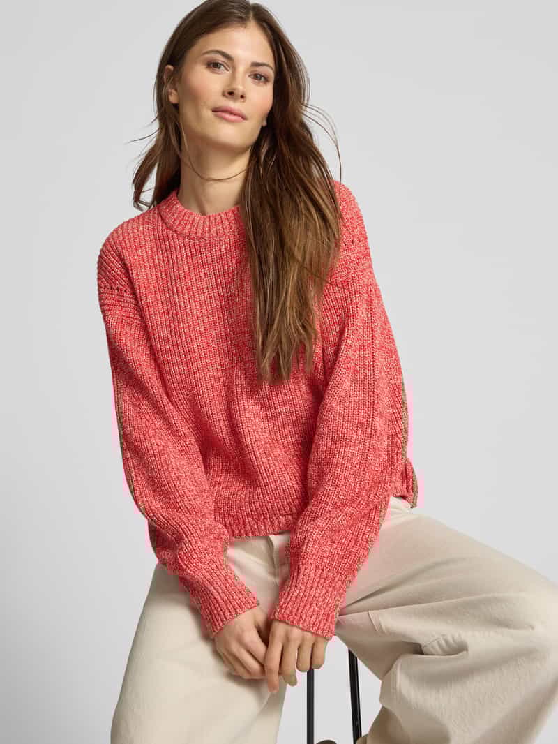 MSCH Copenhagen Gebreide pullover met ronde hals model 'Wille'