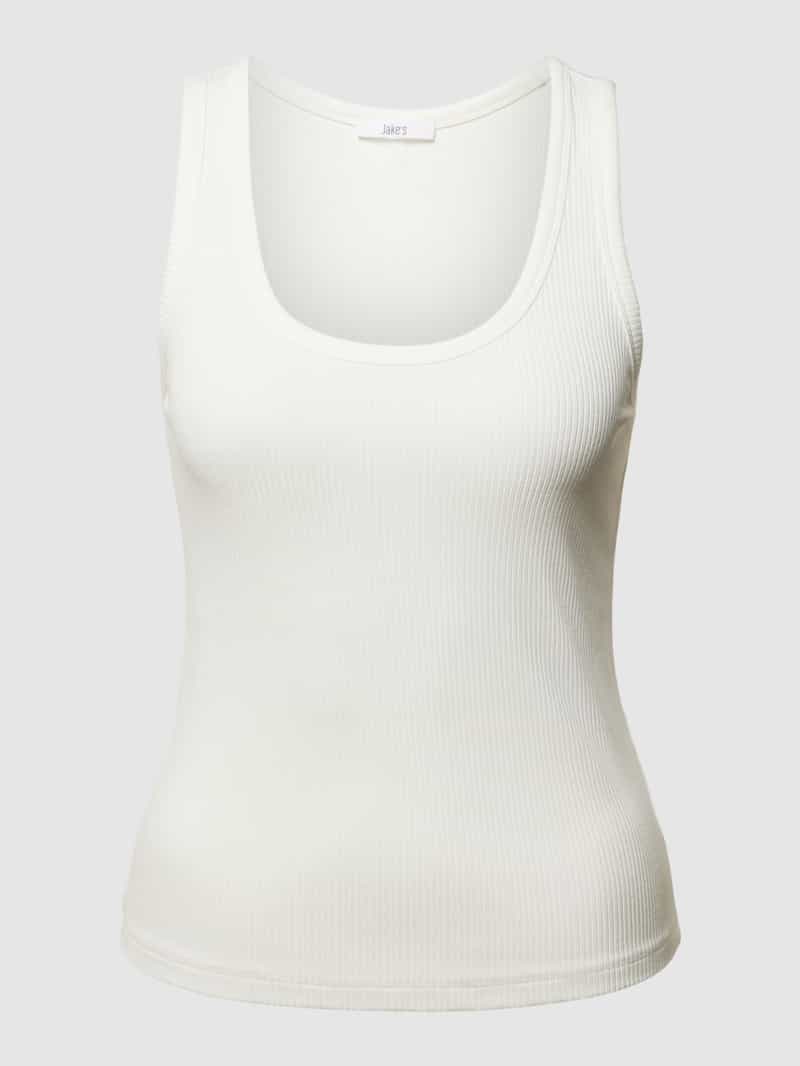 Jake*s Casual Tanktop in riblook
