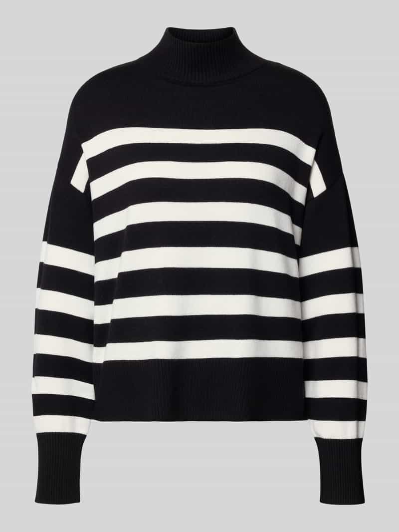 Only Regular fit gebreide pullover van viscosemix model 'BARI'