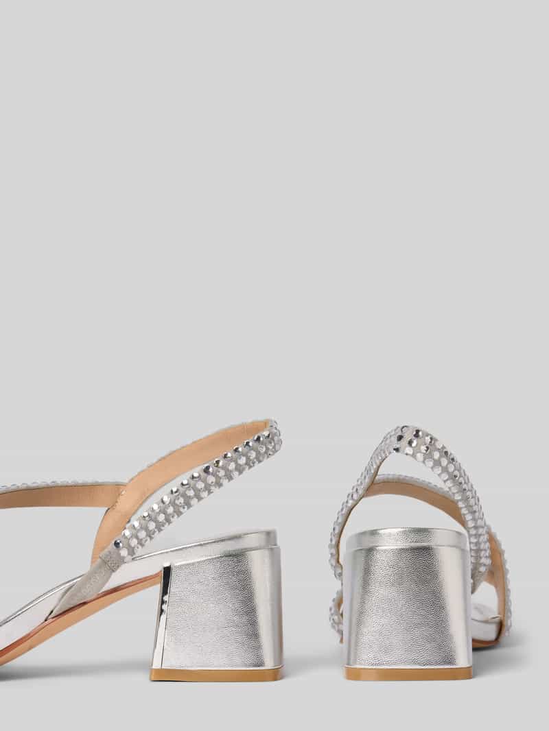 Alma en Pena Sandalette met siersteentjes