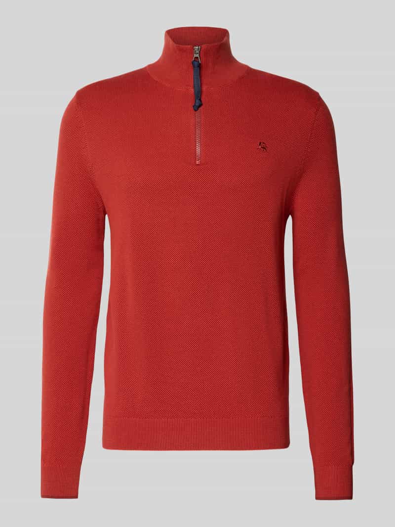 Lerros Gebreide pullover met schipperskraag