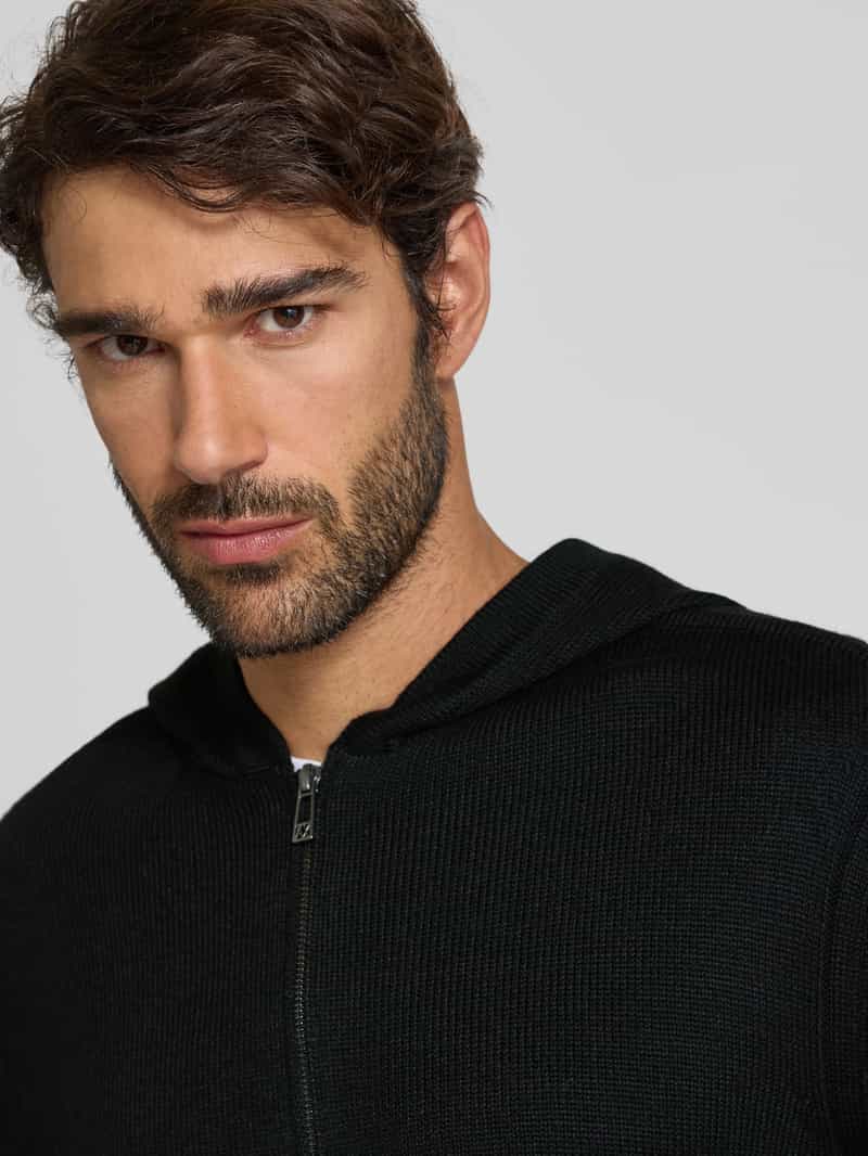Armani Exchange Gebreid jack met capuchon