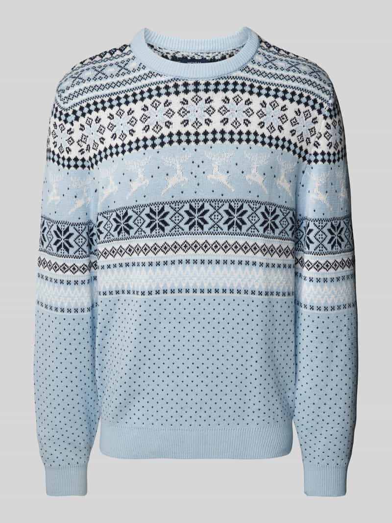 MCNEAL Gebreide pullover met ronde hals