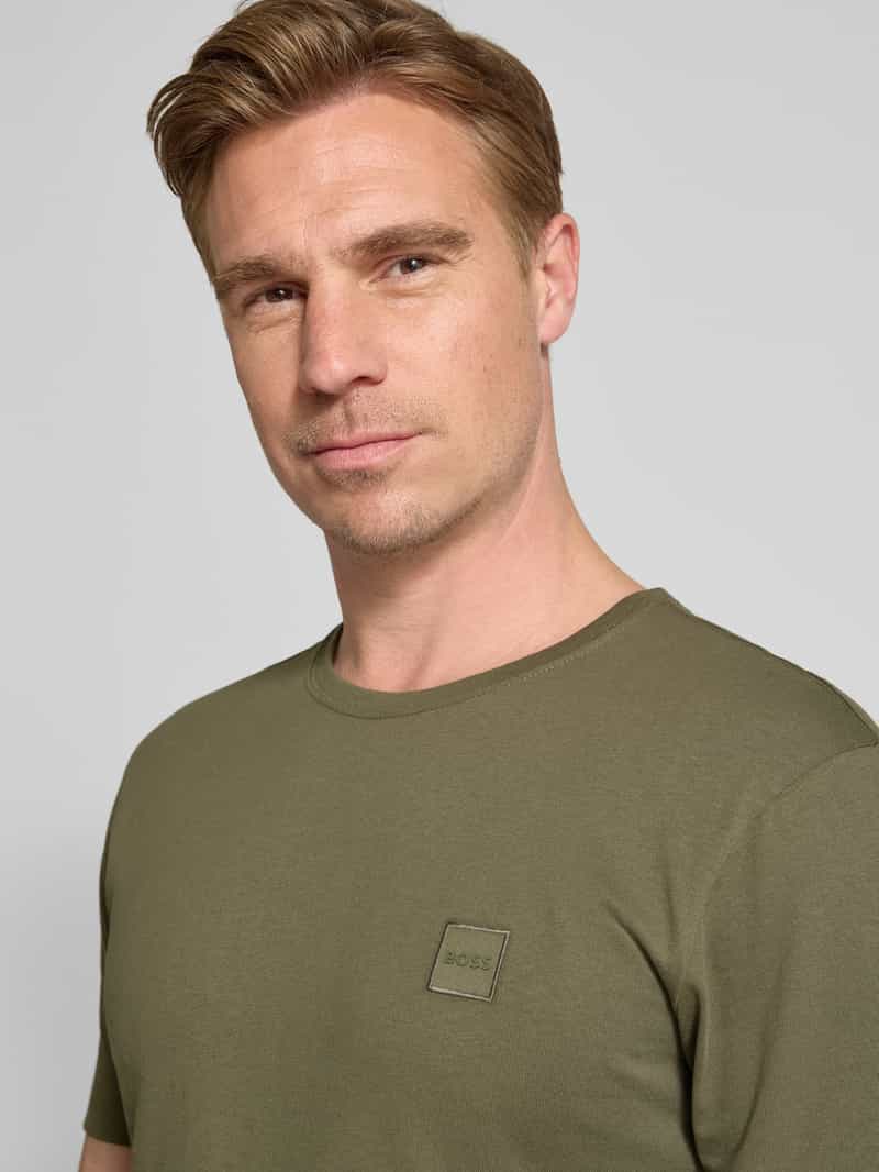 Boss Orange Regular fit T-shirt van puur katoen model 'TALES'