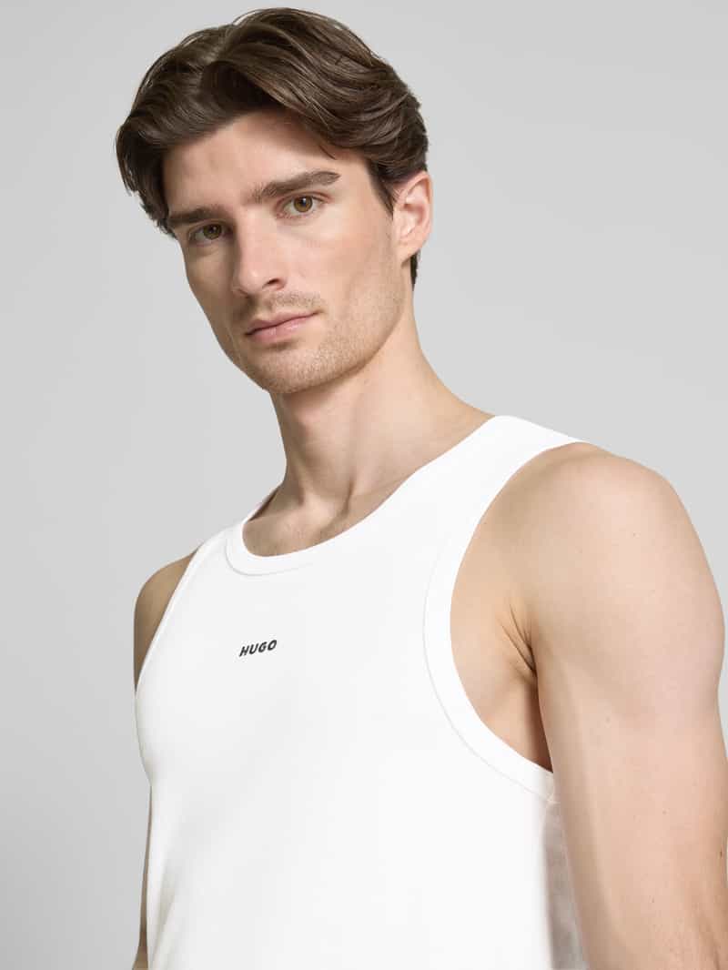 HUGO Tanktop in riblook model 'Dapota'