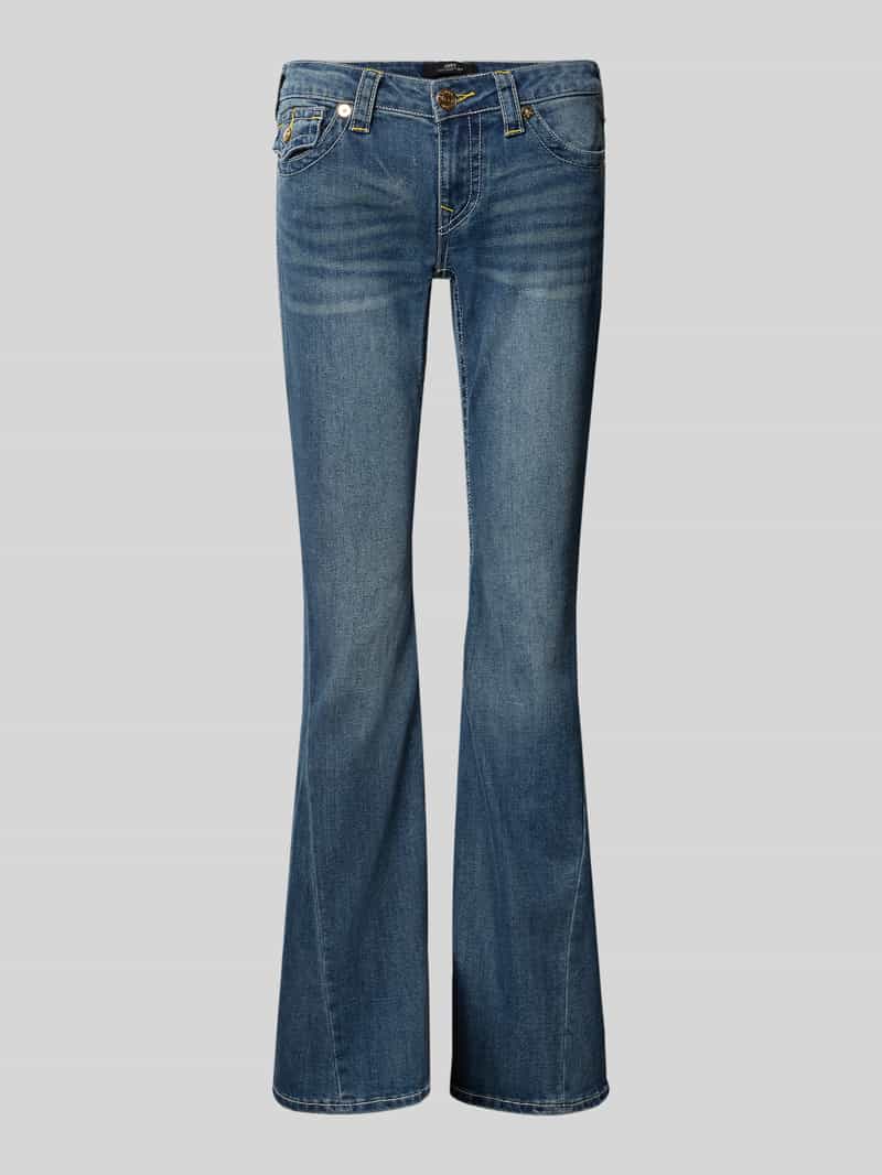 Low rise flared jeans met steekzakken, model 'JOEY'