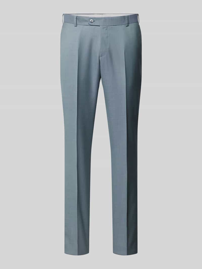 Wilvorst Regular fit pantalon met persplooien