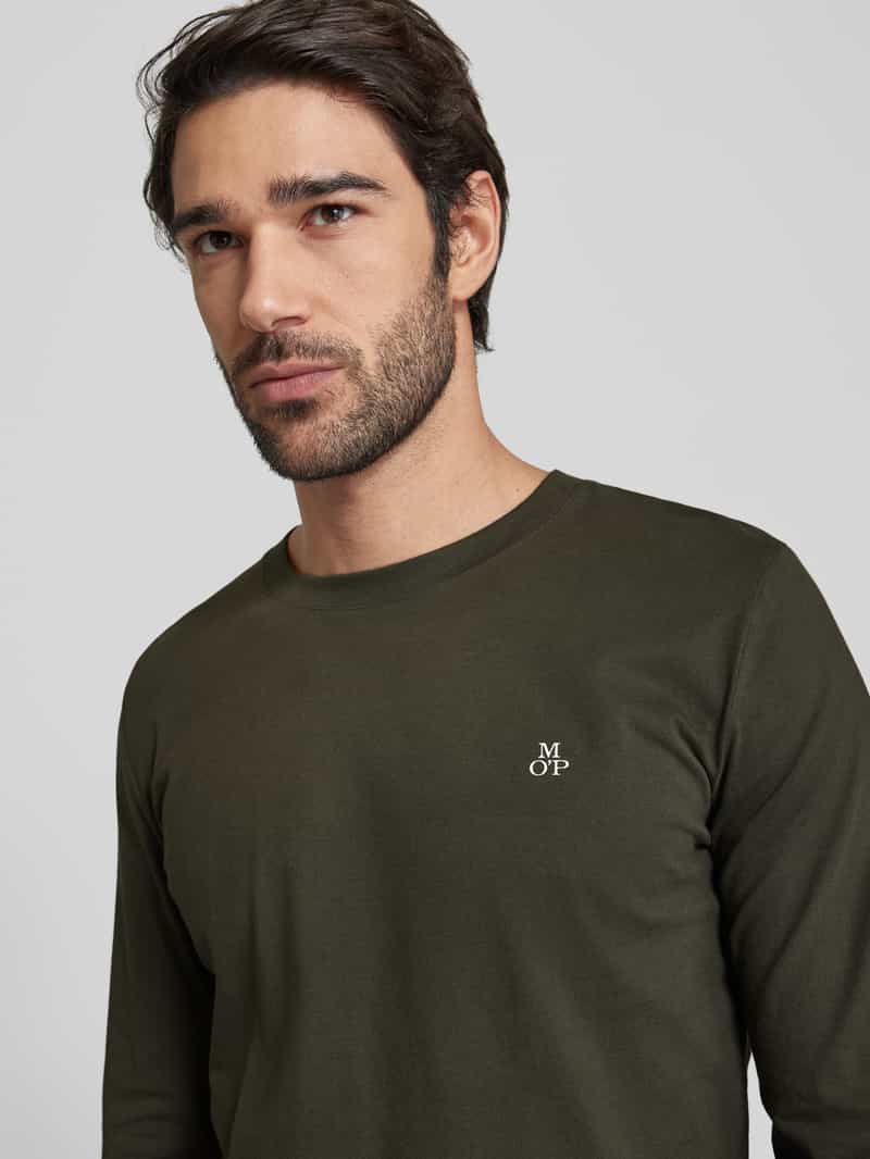 Marc O'Polo Regular fit shirt met lange mouwen van puur katoen