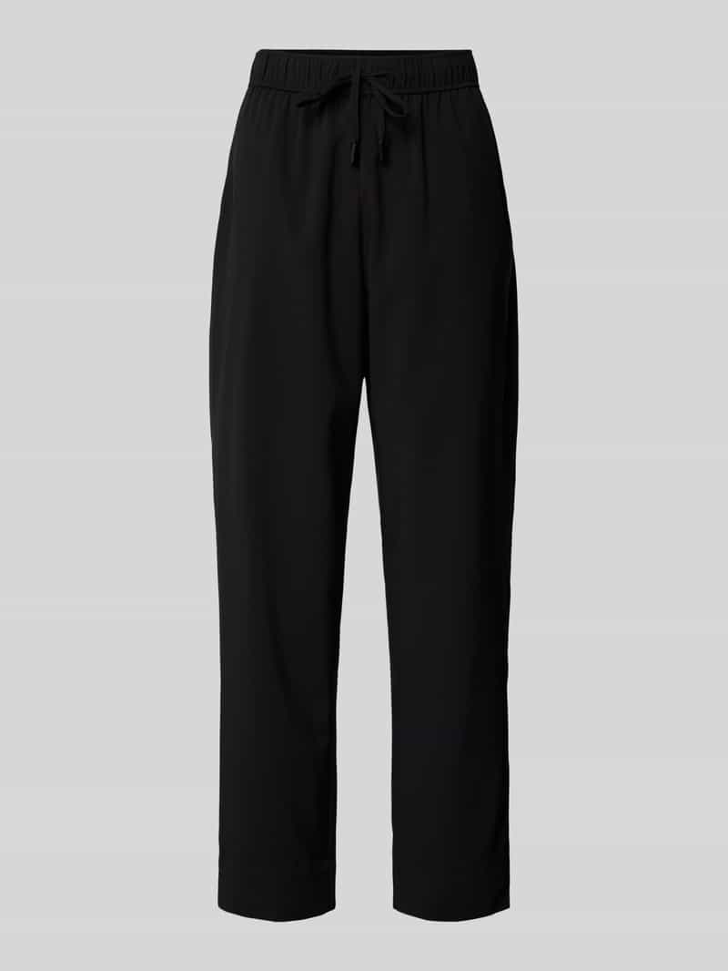 Opus Straight leg stoffen broek met tunnelkoord model 'MEFINI'