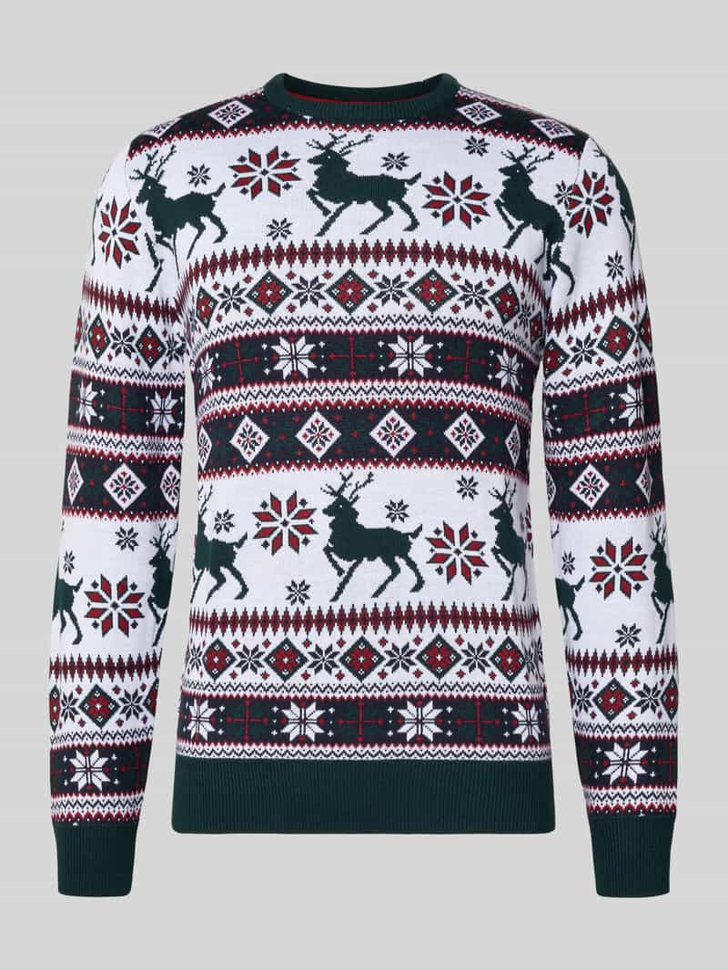 lindbergh Gebreide pullover in all-over look