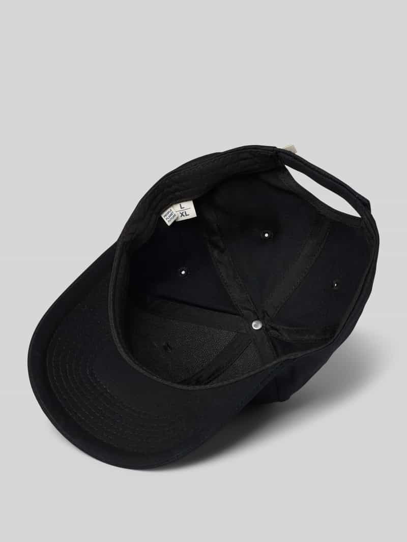 Knowledge Cotton Apparel Baseballpet met labeldetail