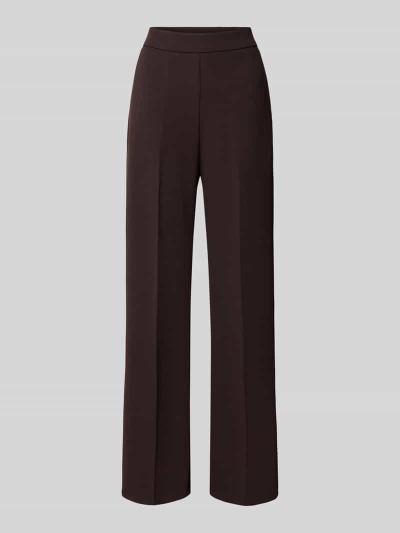 RINASCIMENTO straight fit stoffen broek met persplooien