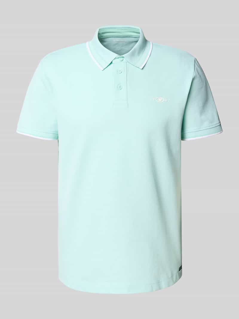 Tom Tailor Regular fit poloshirt van katoenmix