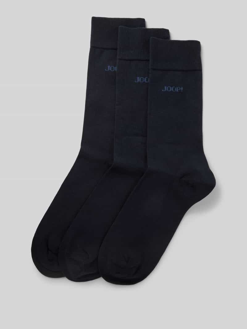 JOOP! Collection Kousen van katoenmix in set van 3 paar: