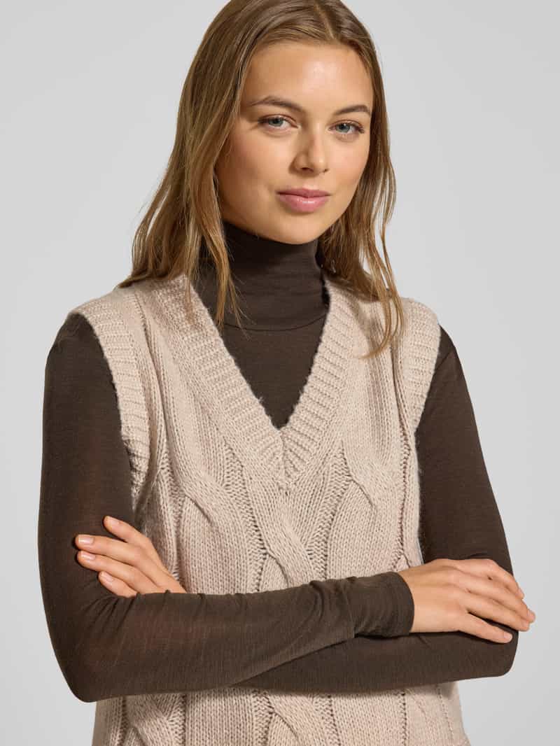 Tom Tailor Regular fit spencer van katoenmix met wol