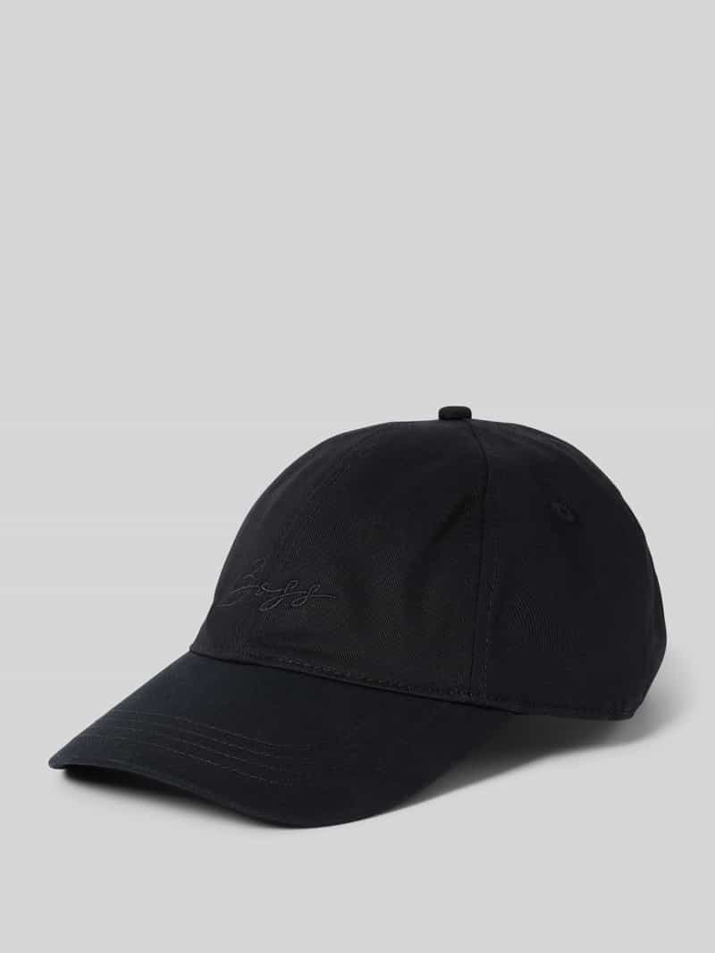 Boss Orange Baseballpet met labelstitching model 'Lilyan'