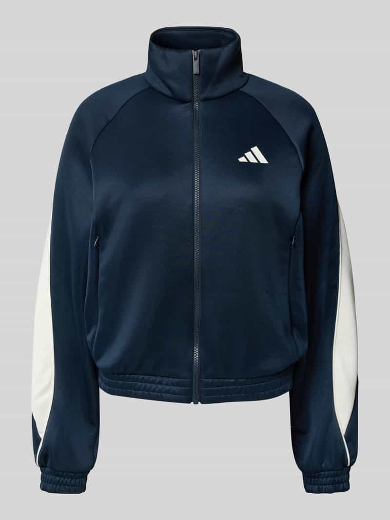 adidas Sportswear Trainingsjack met opstaande kraag en ritssluiting