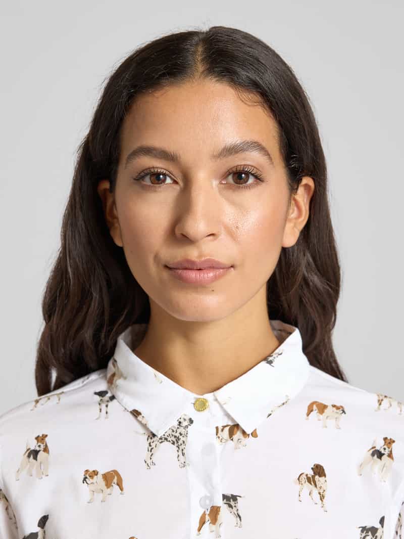 Barbour Relaxed fit blouse met lange mouwen van katoenmix model 'SAFARI'