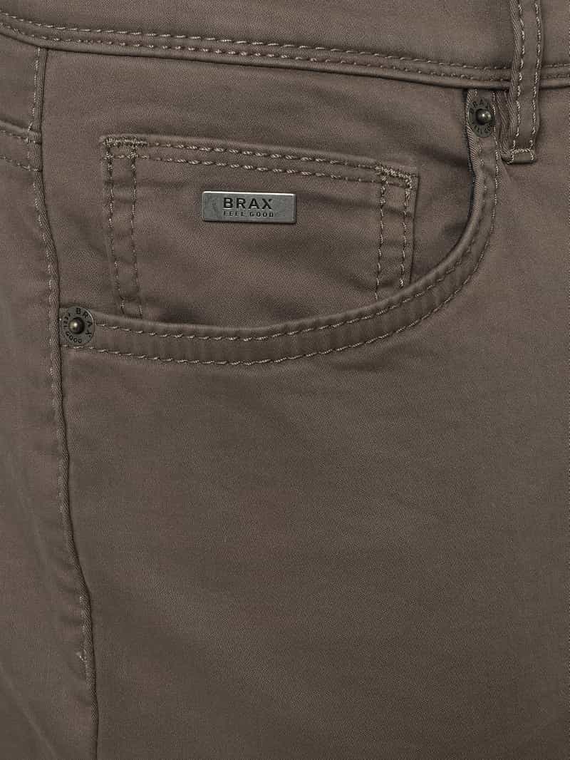 BRAX Broek met labelpatch model 'CADIZ'