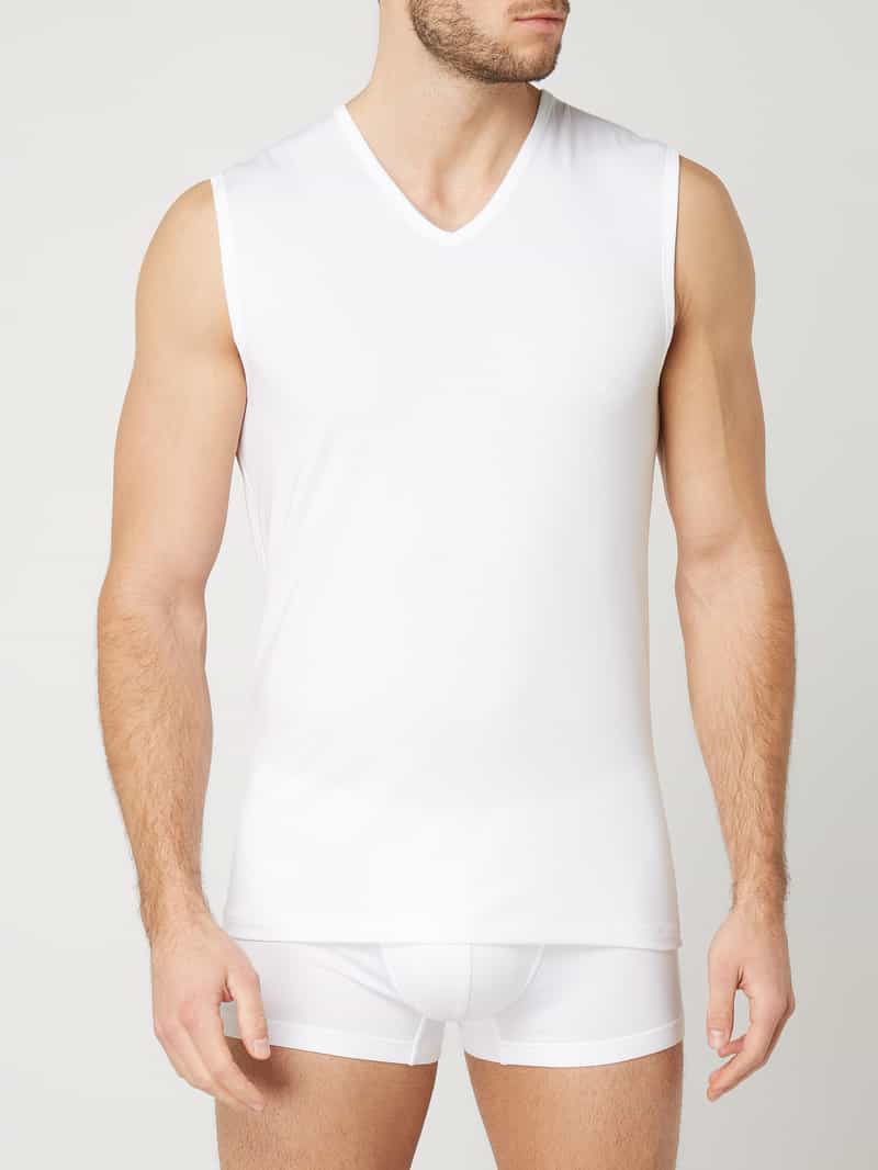 Mey Dry Cotton Muscle tanktop wit, foto 3