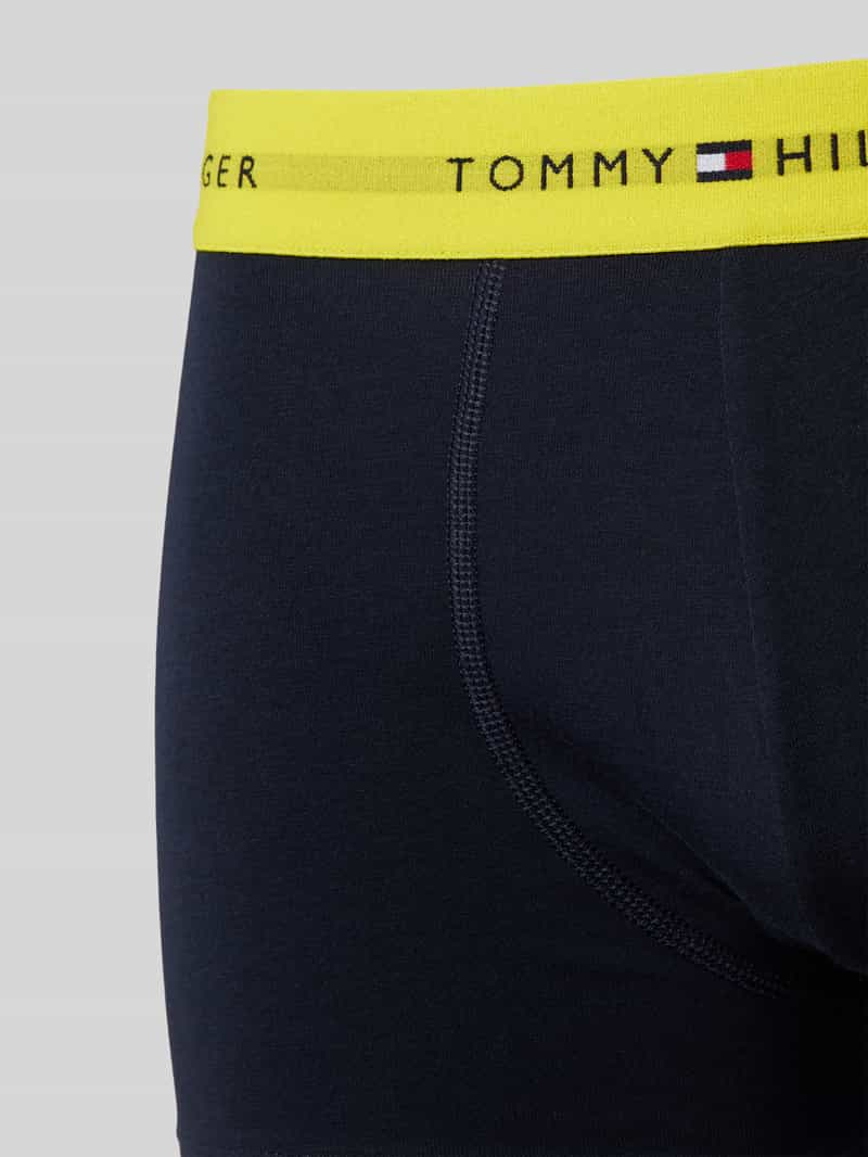 Tommy Hilfiger Boxershort met elastische band met logo in een set van 3 stuks