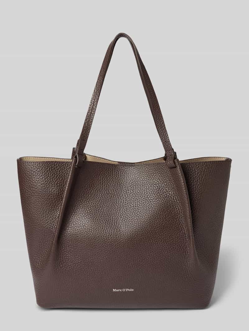 Marc O'Polo Shopper van echt runderleer model 'BELLI'