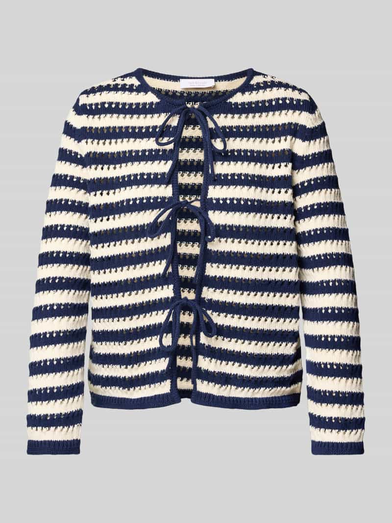 Rich & Royal Gebreid jack met vetersluiting