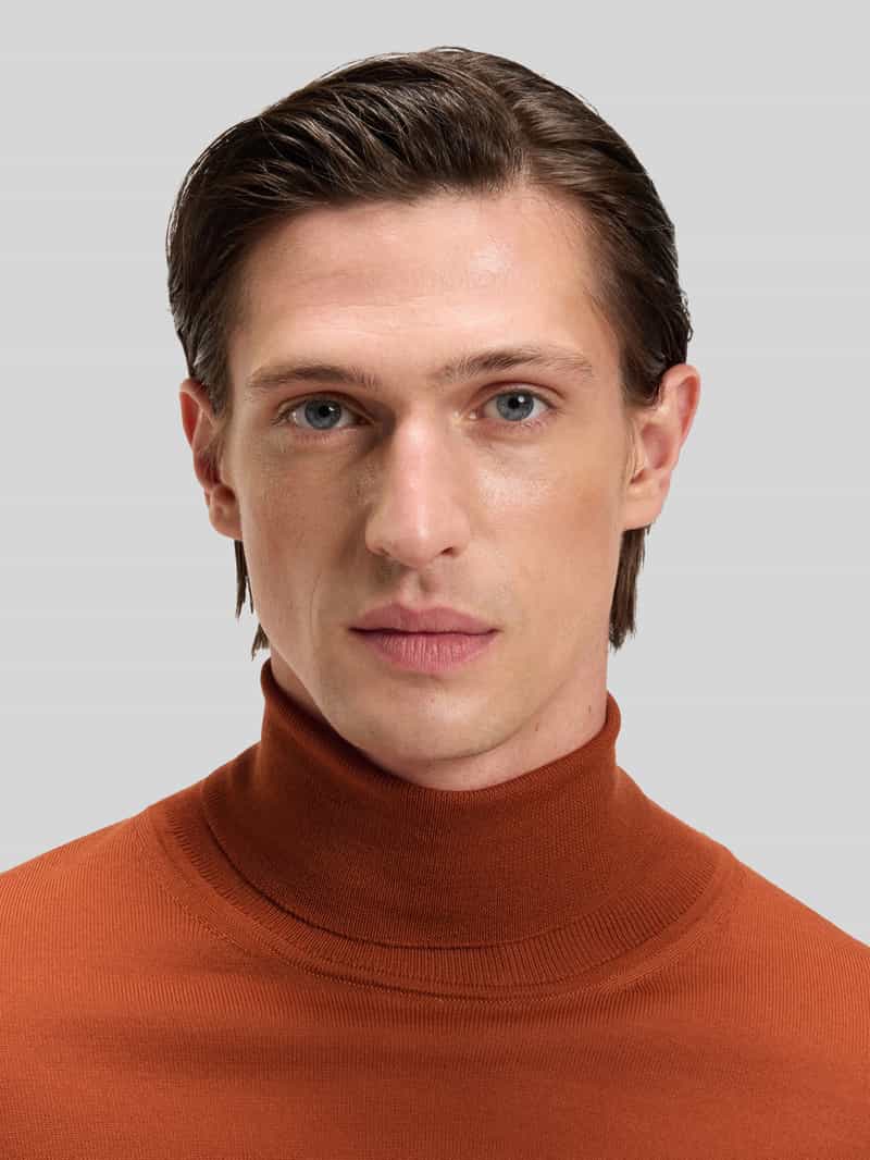 Boss Regular fit coltrui van pure scheerwol model 'MUSSO'