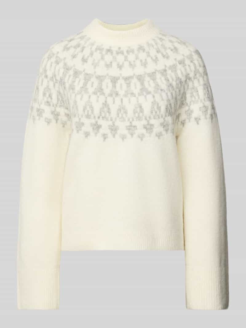 Opus Gebreide pullover in Noorse look model 'Porway'