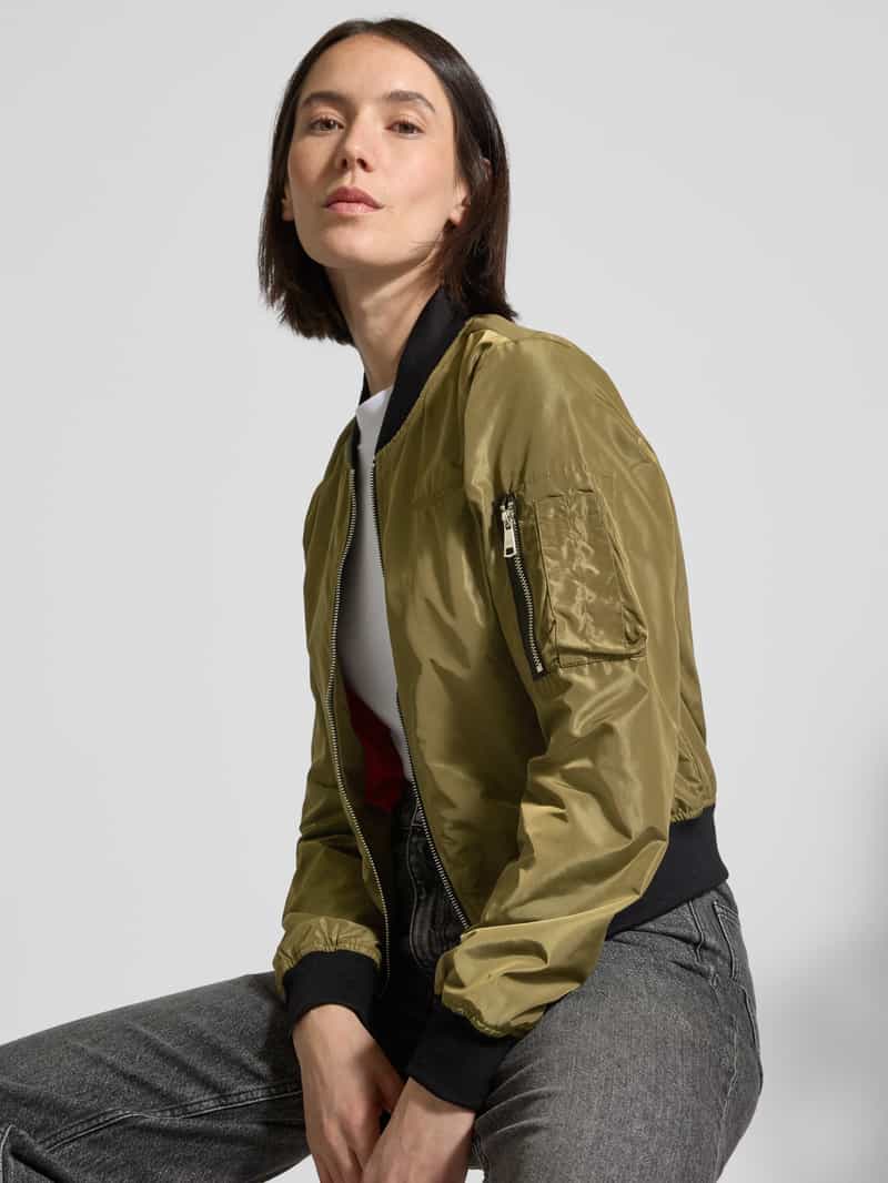 Original Bombers Bomberjack met logostitching